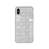 ETUI ADIDAS OR SNAPCASE ENTRY LOGO IPHONE X/XS TRANSPARENT/SREBRNY WYPRZEDAŻ