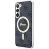 Guess GUHMS23MH4STK S23+ S916czarny/black hardcase 4G MagSafe