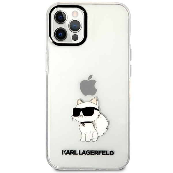 KARL LAGERFELD KLHCP12MHNCHTCT IPHONE 12/12 PRO 6.1 "TRANSPARENT HARDCASE IKONIK CHUPETTE