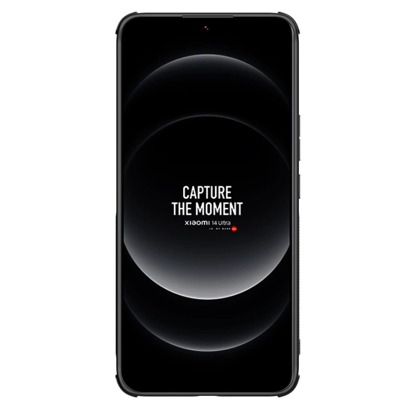 Nillkin CamShield Prop Leather Magnetic Case for Xiaomi 14 Ultra - black