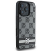 DKNY DKHCP16XPCPTSSK iPhone 16 Pro Max6,9" czarny/black hardcase Checkered Pattern & Printed Stripes