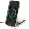 Guess składana ład. indukcyjna2w1 GUDCFAL4PEGW 15W brązowy/brown 4G Pattern MagSafe
