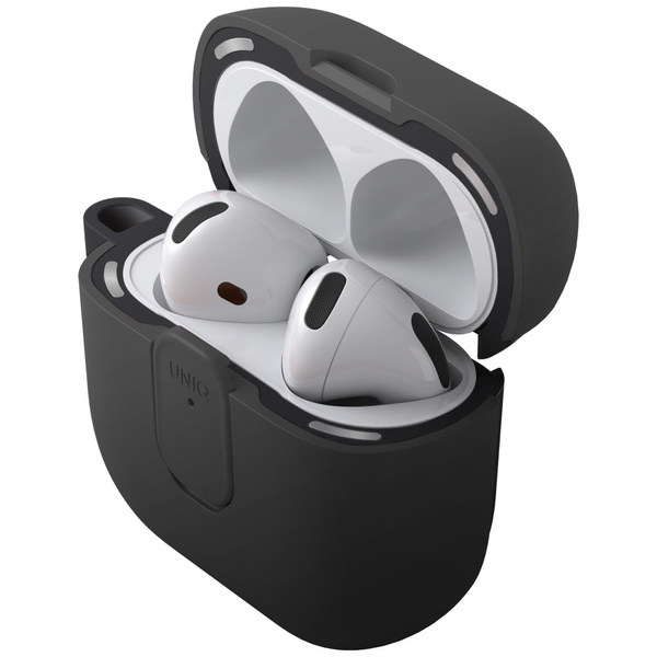 Etui UNIQ Clyde do AirPods 4 Lock Case   czarny