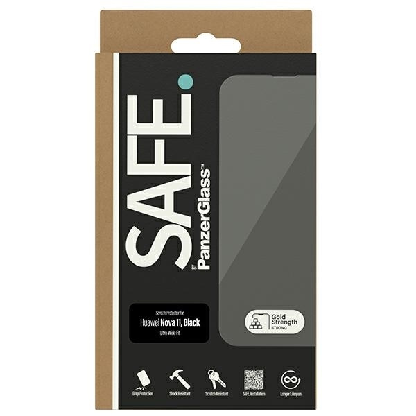SAFE by PanzerGlass Huawei Nova 11 Screen Protector Ultra-Wide Fit czarny/black SAFE95501