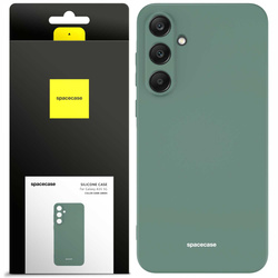 Spacecase Etui Silicone Case Galaxy A55 5G dark green