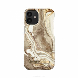 IDEAL OF SWEDEN IDFCGM19-I2061-164 IPHONE 12/12 PRO CASE GOLDEN SAND MARBLE