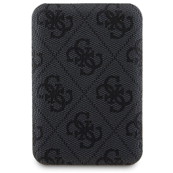 Zestaw Guess GUBPM5P15S4GEMGK iPhone15 6.1" hardcase + Powerbank 5000mAh MagSafe czarny/black 4G Metal Logo
