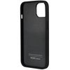 Audi Synthetic Leather iPhone 14 6.1" black/black hardcase AU-TPUPPCIP14-TT/D1-BK