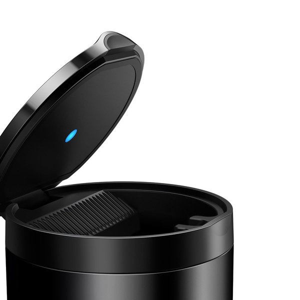 BASEUS MINI CAR ASHTRAY WITH LED BACKLIGHT BLACK (CRYHG01-01)