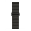 Apple Opaska skórzana Leather loop do koperty 40/41/42MM - rozmiar M, oryginalna plomba, MQV62ZM/A, Grafit