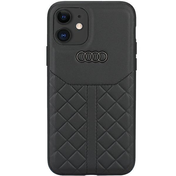 Etui Audi Genuine Leather na iPhone 11 / Xr - czarne
