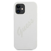 Guess GUHCP12SLSVSCR iPhone 12 mini5,4" kremowy/cream hardcase Script Vintage