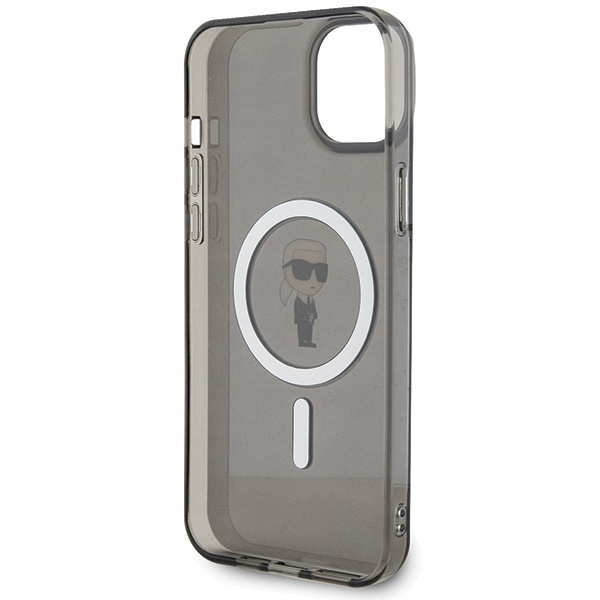 Karl Lagerfeld IML Ikonik MagSafe case for iPhone 15 Plus - transparent