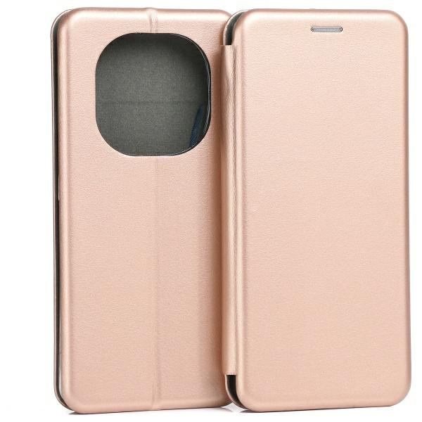 Etui Beline Book Magnetic Xiaomi Redmi    Note 14 Pro 5G różowo-złoty/rosegold