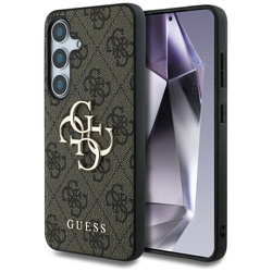 Etui Guess Big 4G Logo Classic Logo do    Samsung Galaxy S25 Plus brązowy