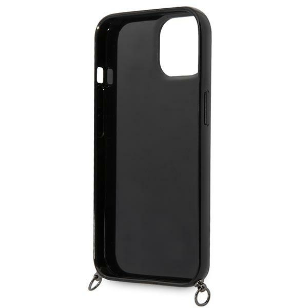 KARL LAGERFELD KLHCP14MSTSTP IPHONE 14 PLUS / 15 PLUS 6,7" HARDCASE RÓŻOWY/PINK COLOR STRIPES STRAP