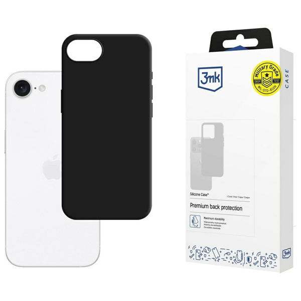 Etui 3MK Silicone Case do Apple iPhone    16E/SE4