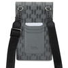 Karl Lagerfeld Bag KLWBSAKHPKG case - silver Saffiano Monogram Ikonik
