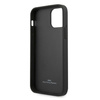 Etui BMW BMHCP12MRSPPR iPhone 12/12 Pro6,1" czerwony/red hardcase Leather Curve Perforate