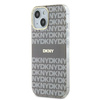 DKNY DKHMP15SHRHSEE iPhone 15 / 14 / 136.1" beżowy/beige hardcase IML Mono & Stripe MagSafe