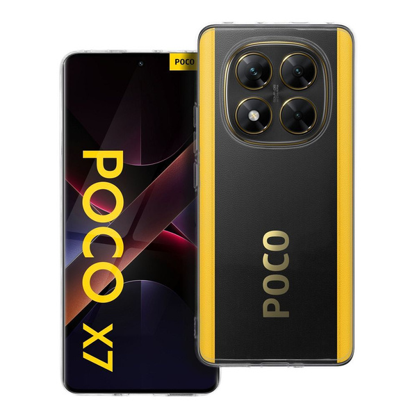 Futerał CLEAR CASE 2 mm do XIAOMI POCO X7 (camera protection) transparentny