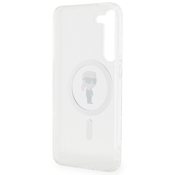 Karl Lagerfeld IML Ikonik MagSafe case for Samsung Galaxy S23+ - transparent