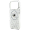 Etui Karl Lagerfeld IML Karl Head Logo   MagSafe do iPhone 17 Pro Max szary