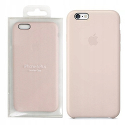 APPLE LEATHER CASE IPHONE 6/6S PLUS SOFT PINK OPEN PACKAGE
