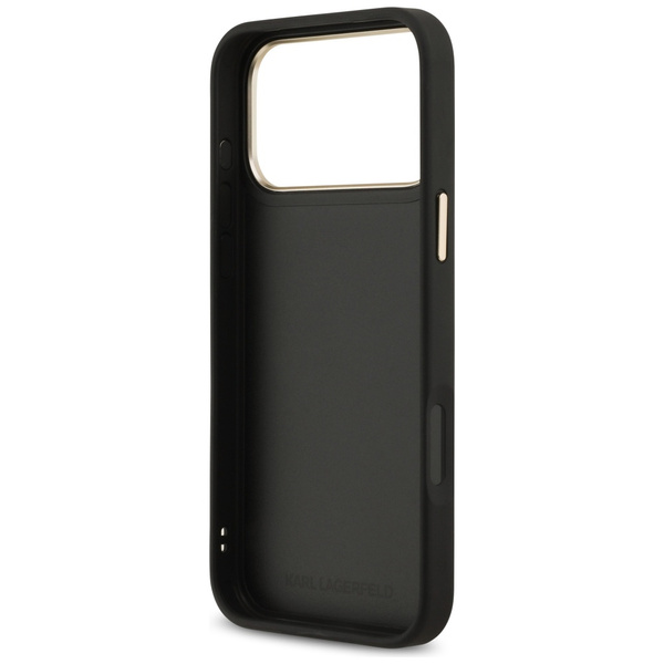 Etui Karl Lagerfeld Karl Script Logo do  iPhone 17 Pro Max czarny