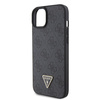 Guess GUHCP15SP4TDSCPK iPhone 15 / 14 / 13 6.1" czarny/black hardcase Crossbody 4G Metal Logo