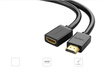 Ugreen kabel przewód przedłużacz HDMI (żeński) - HDMI (męski) 19 pin 1.4v 4K 60Hz 30AWG 2m czarny (10142)