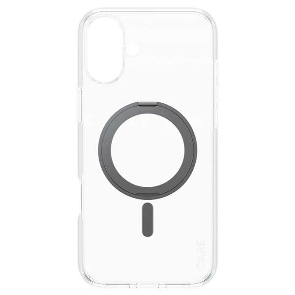 CARE by PanzerGlass Feature Kickstand Case iPhone 16 Plus 6,7" czarny/black MagSafe 1323