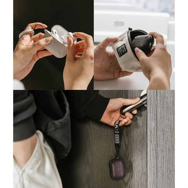 Ringke Onyx etui AirPods Pro 2 pancerny pokrowiec na słuchawki szare