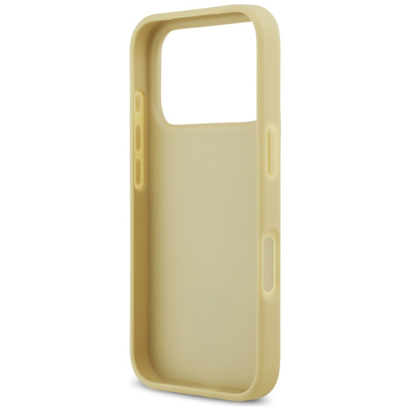 Etui Guess Rhinestone Triangle Logo do   iPhone 17 Pro złoty