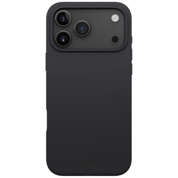 Etui UNIQ Lino do iPhone 17 Pro Max      Magclick Charging szary
