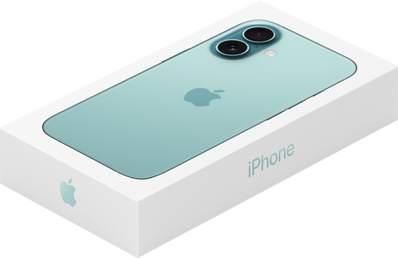 ORYGINALNE PUDEŁKO IPHONE 16 PLUS TEAL
