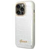 Guess GUHCP14XHGCRHS iPhone 14 Pro Max6,7" srebrny/silver hardcase Croco Collection