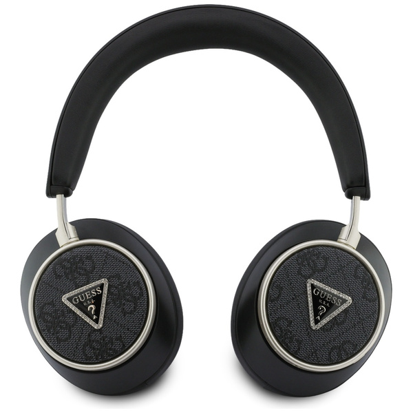 Słuchawki nauszne Guess 4G Triangle Logo Bluetooth ENC czarny