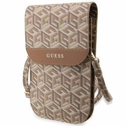 Guess Torebka GUWBHGCFSEW brązowy/brownGCube Stripe