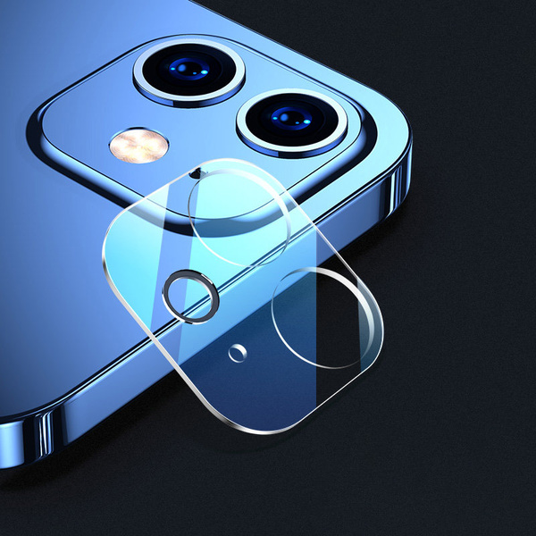 Joyroom Mirror Series szkło hartowane na cały aparat obiektyw kamerę do iPhone 12 przezroczysty (JR-PF730)