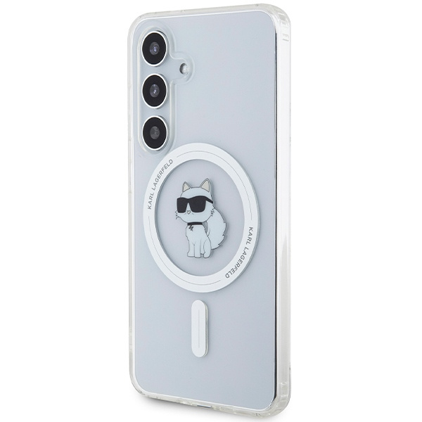 Etui Karl Lagerfeld IML Choupette MagSafe na Samsung Galaxy S24 - przezroczyste