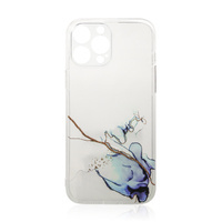 Marble Case etui do iPhone 13 Pro Max żelowy pokrowiec marmur niebieski