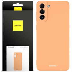 Spacecase Etui Silicone Case Galaxy S21+ orange