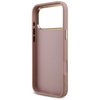 Etui Guess Fixed Glitter Big 4G Metal    Frame do iPhone 17 Pro Max różowy