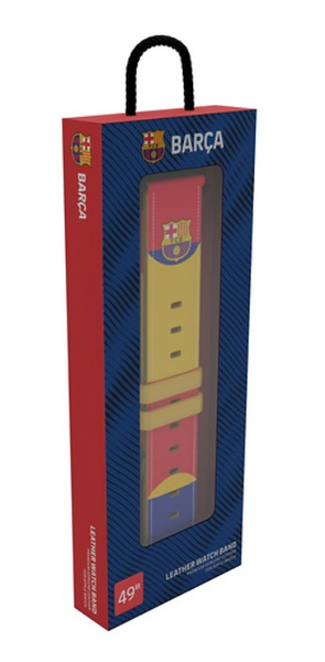 FC Barcelona Apple Watch Band Real Leather 49" OCFCBAWBMF49 MF