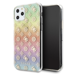 Guess GUHCN58PEOML iPhone 11 Promulticolor hard case Iridescent 4G Peony