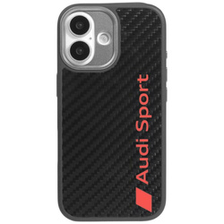 Etui Audi R8 Carbon Fiber MagSafe do     iPhone 17 czarny