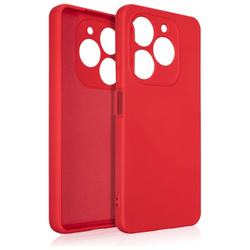 Etui Beline Silicone Infinix Smart 8     czerwony