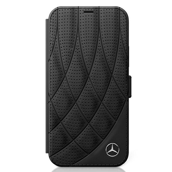 MERCEDES MEFLBKP12MDIQBK IPHONE 12/12 PRO 6.1" BLACK/BLACK BOOK BOW LINE