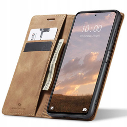 Spacecase Etui Wallet Poco X5 Pro/Note 12 Pro light brown